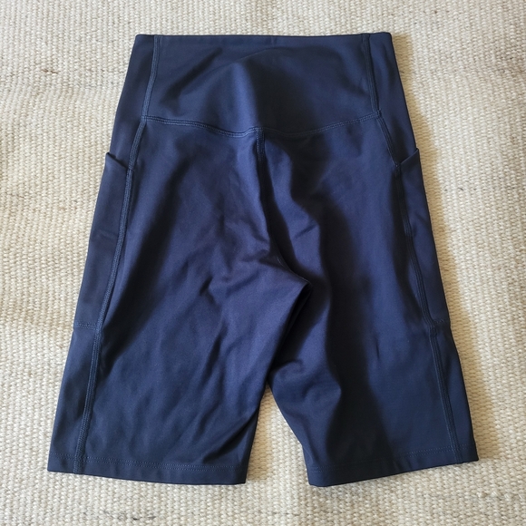 New Girlfriend Collective Paloma Racerback Bra & High-Rise Pocket Bike Short Set - Picture 15 of 16